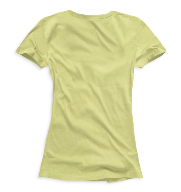 Женская футболка с изображением Анна цвета Белый