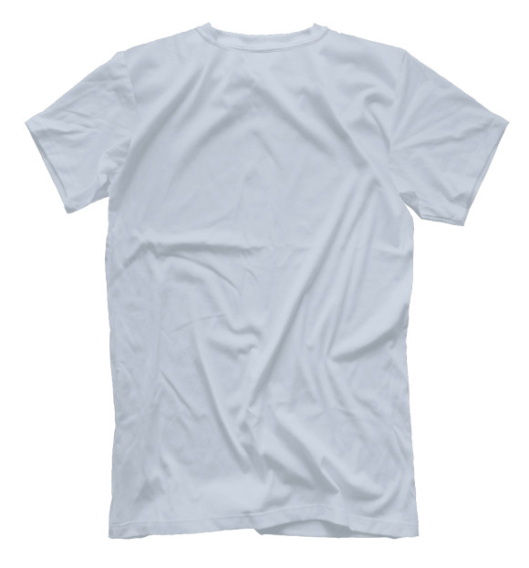 Мужская футболка с изображением Собакин цвета Белый