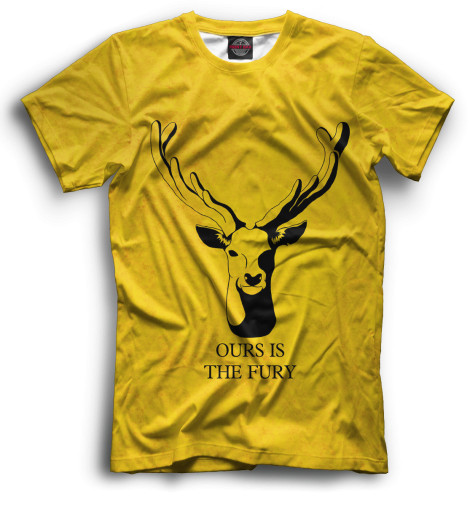 

Футболки Print Bar, Черный, Символ Баратеонов