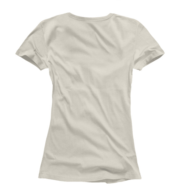 Женская футболка с изображением Nier цвета Белый