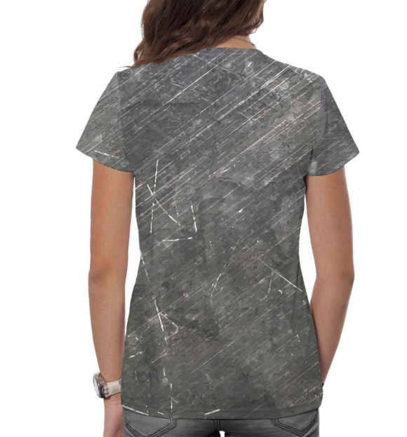 Женская футболка с изображением Произведено в 1991 цвета Белый