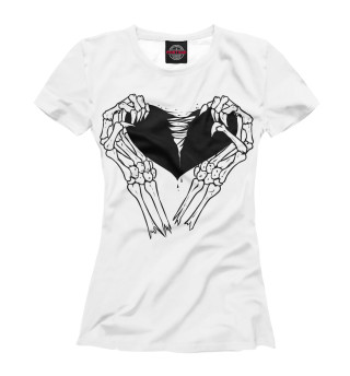 Женская футболка Разбитое сердце