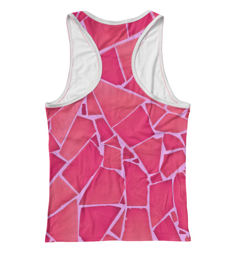 

Майки борцовки Print Bar, Белый, Pink Mirror