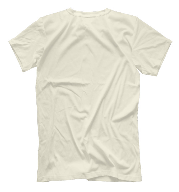 Мужская футболка с изображением Девушка с рапирой цвета Белый