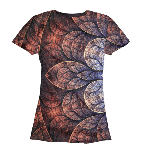 

Футболки Print Bar, Белый, Фракталы