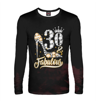 Мужской лонгслив 30 Fabulous