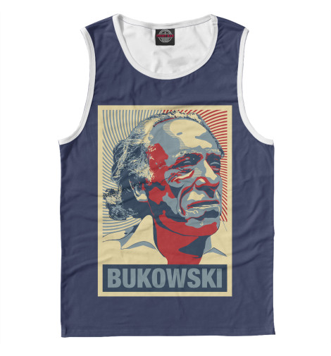 

Майки Print Bar, Белый, Буковски