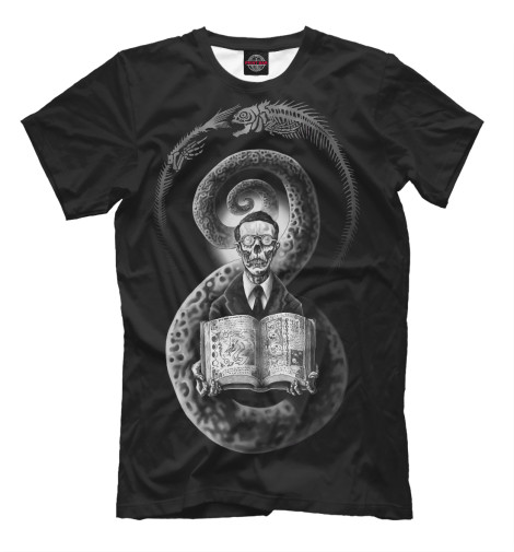 

Футболки Print Bar, Черный, Лавкрафт