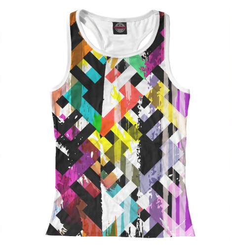 

Майки борцовки Print Bar, Белый, Line color