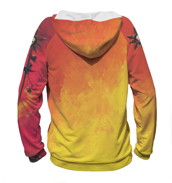 Женское худи с изображением Warhammer цвета Белый