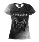 Женская футболка Metallica - Рок Кот