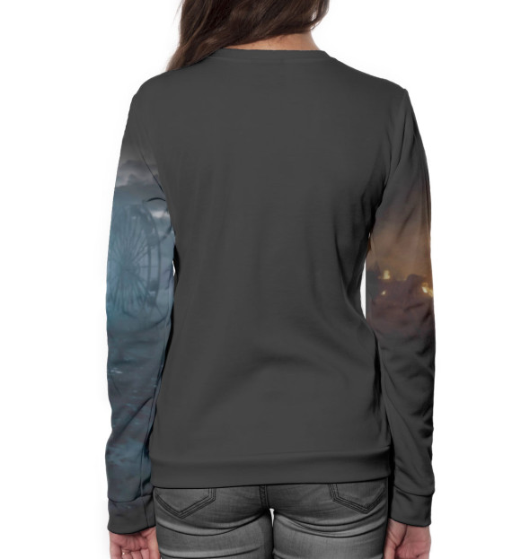 Женский свитшот с изображением Элли, Эбби и Джоэл цвета Белый