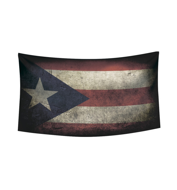 Флаг с изображением Пуэрто-Рико цвета Белый