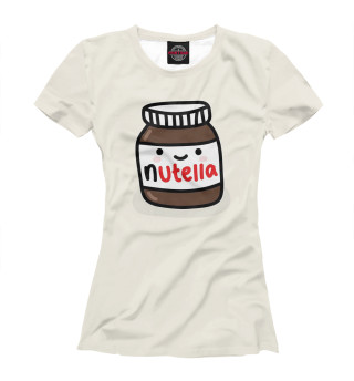 Женская футболка nutella