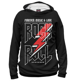 Женское худи Rock'n'Roll