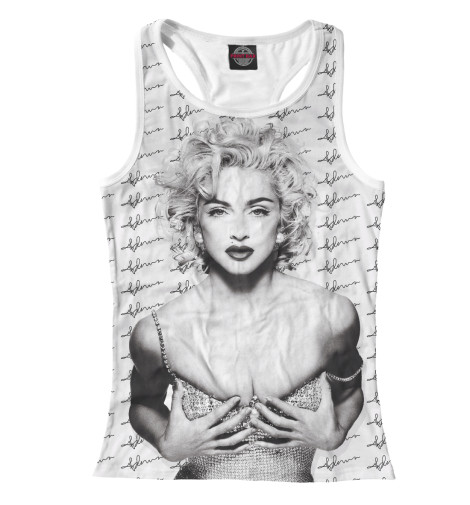 

Майки борцовки Print Bar, Белый, Madonna