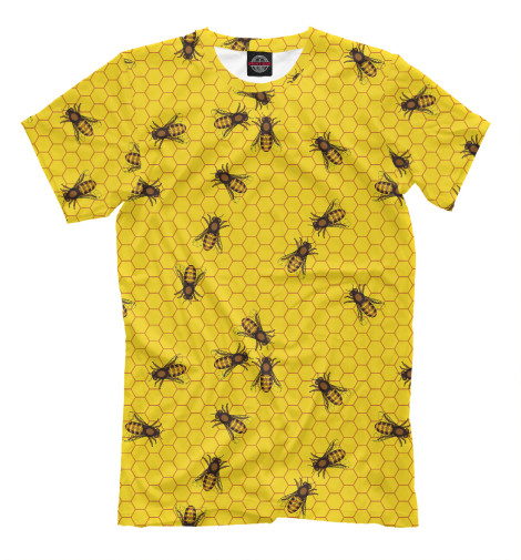 Футболки Print Bar Пчелы в сотах футболки print bar пчелы в сотах