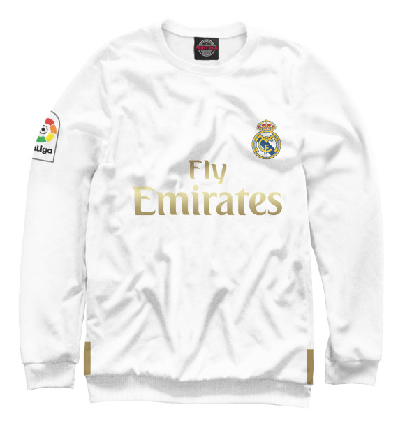 Свитшот для девочек с изображением Sergio Ramos форма цвета Белый