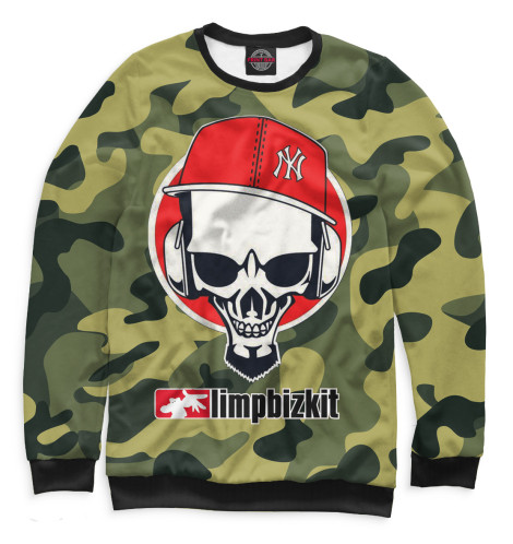 

Свитшоты Print Bar, Белый, Limp Bizkit