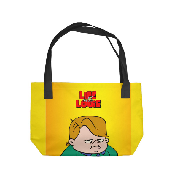 Пляжная сумка с изображением Луи Андерсон цвета 