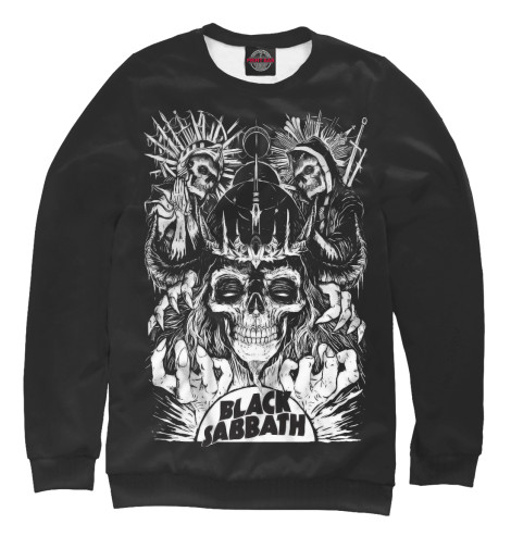 

Свитшоты Print Bar, Белый, Black Sabbath
