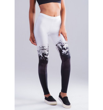 Женская Леггинсы Леопард