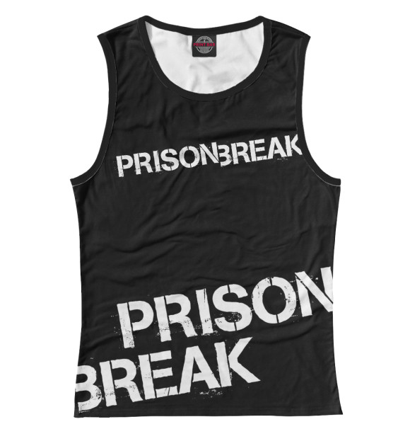 Майка для девочки с изображением Prison Break цвета Белый