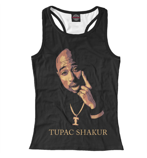 

Майки борцовки Print Bar, Белый, TUPAC SHAKUR