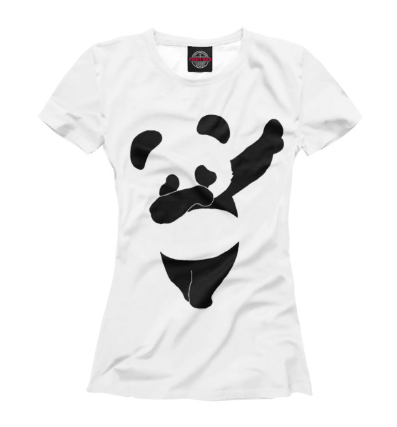 Женская футболка с изображением Панда цвета ?????