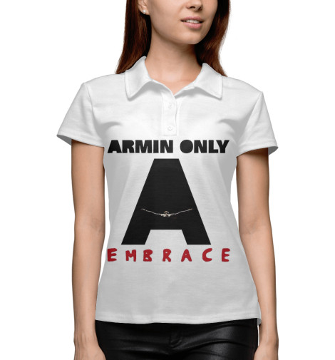 

Поло Print Bar, Белый, Armin Only : Embrace