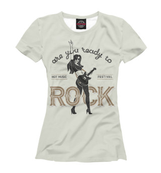 Футболка для девочек Rock