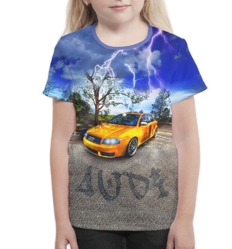 

Футболки Print Bar, Белый, Audi