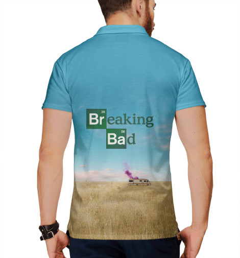 

Поло Print Bar, Белый, Breaking bad