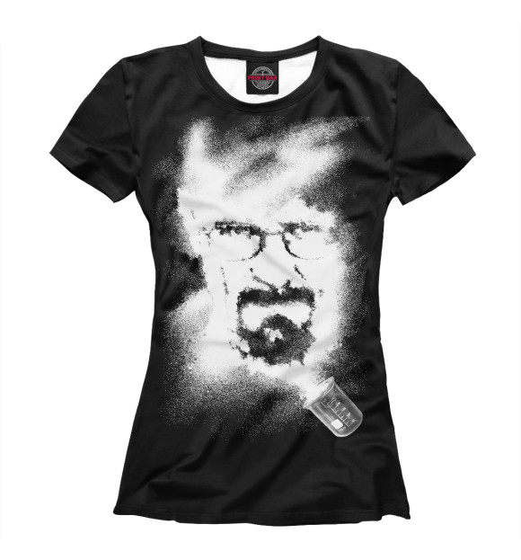 Футболка для девочек с изображением Breaking Bad цвета Белый