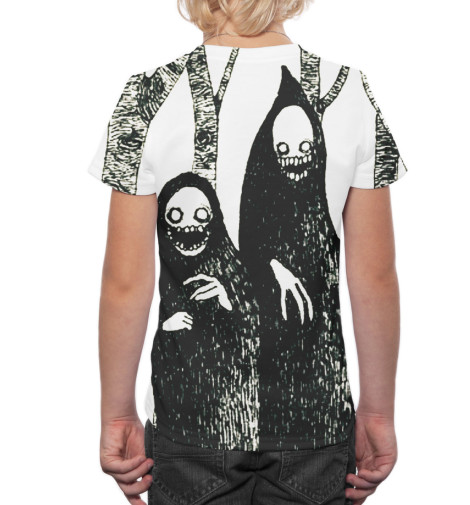 

Футболки Print Bar, Черный, Хоррор