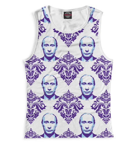 

Майки Print Bar, Белый, Путин