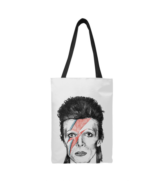 Сумка-шоппер с изображением David Bowie цвета 