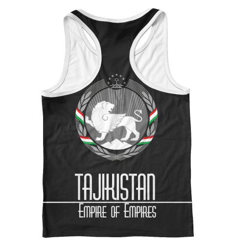 

Майки борцовки Print Bar, Белый, Tajik culture