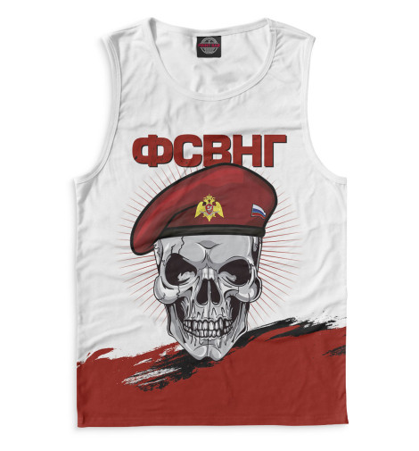 

Майки Print Bar, Белый, Нацгвардия