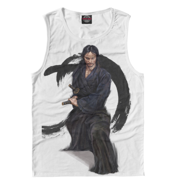 Майка для мальчика с изображением Samurai цвета Белый