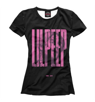 Женская футболка Lil Peep Time