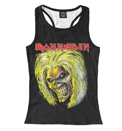 

Майки борцовки Print Bar, Белый, Iron Maiden