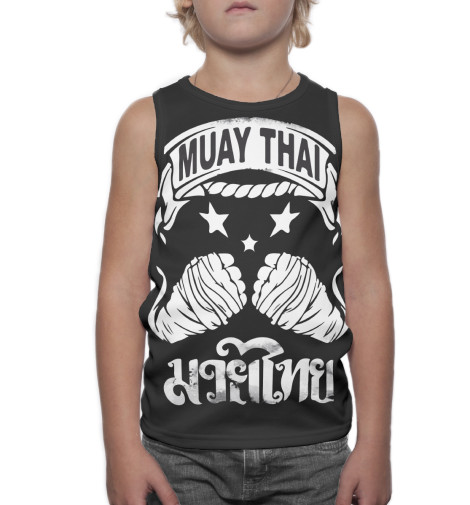 

Майки Print Bar, Белый, Muay Thai