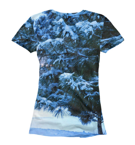 

Футболки Print Bar, Белый, Елка