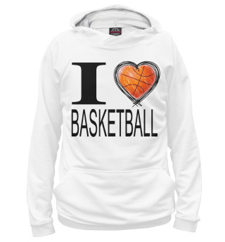 Худи для девочки I Love Basketball