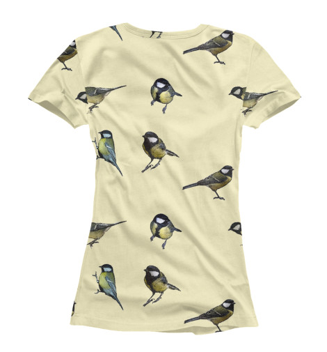 

Футболки Print Bar, Белый, Птички