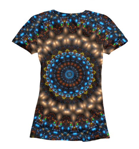 

Футболки Print Bar, Белый, Space mandala