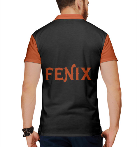 

Поло Print Bar, Белый, Феникс