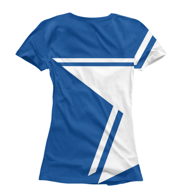 Женская футболка с изображением ФК Челси цвета Белый