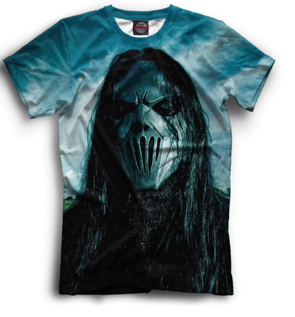 Футболка для мальчиков с изображением Slipknot цвета Черный